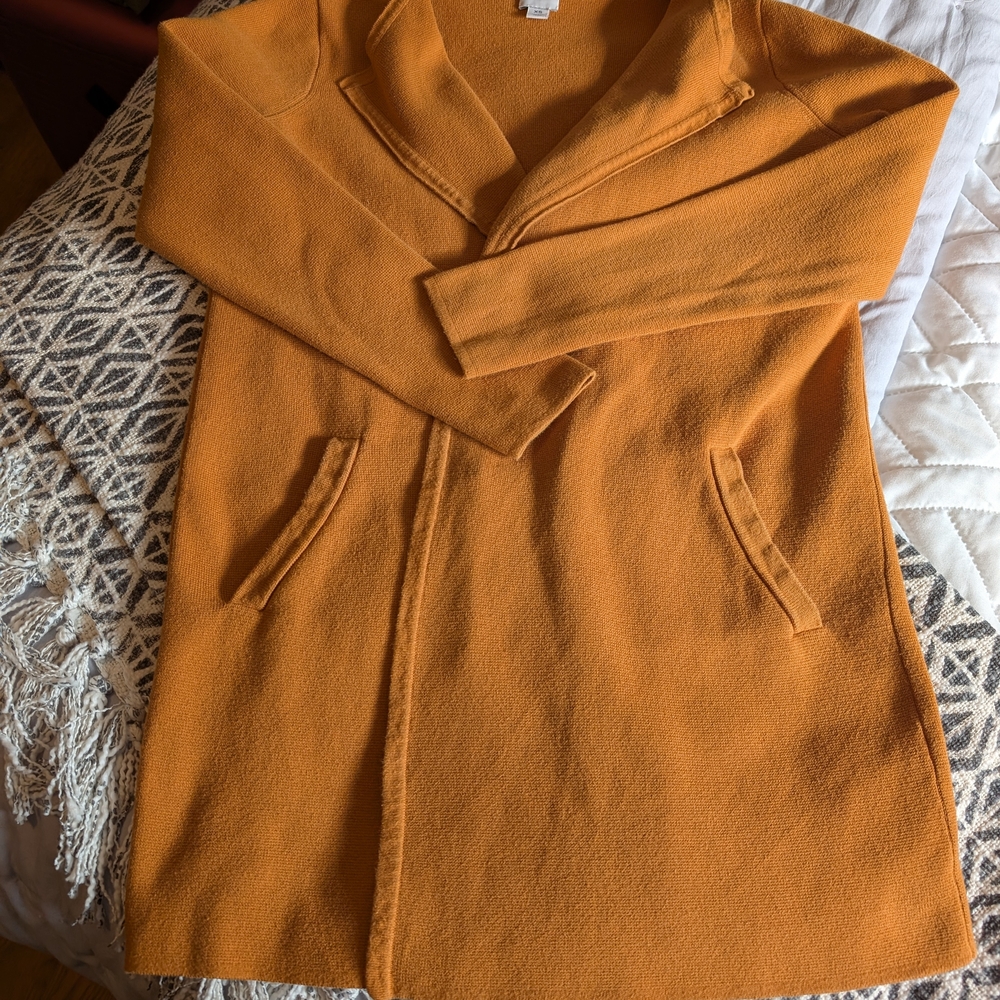 J. Crew Burnt Orange Knit Sweater